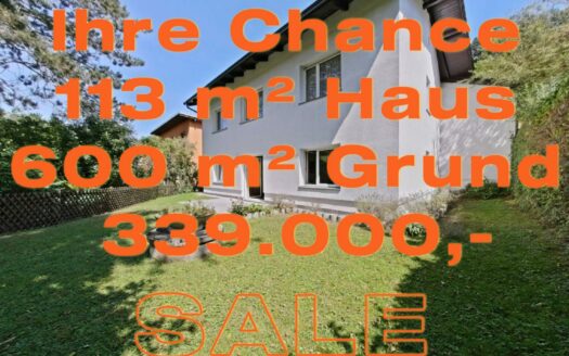 IHRE CHANCE: 5-ZIMMER-HAUS + ca. 600 m² EIGENGRUND +NUR 339.000,- +GRÜNRUHELAGE+DOPPELGARAGE+KELLER