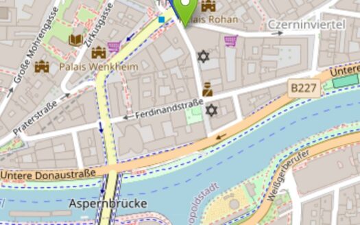 IHRE CHANCE FÜR DEN 2., NESTROY-PLATZ-NÄHE U1, URANIA-NÄHE, 2-ZIMMER-CITY-WOHNUNG +RUHELAGE