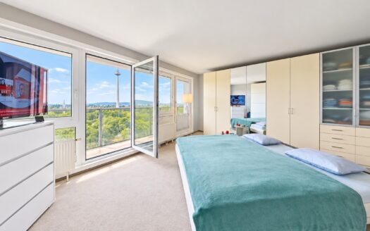 IHRE CHANCE: SKYLINE LIVING +MAISONETTE AM DONAUPARK +TRAUM-FERNBLICK +2 LOGGIEN +GARAGEN MIETBAR